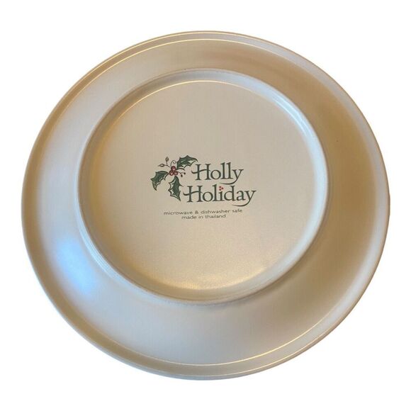 Extremely Rare Holly Holiday Plate - Picture 2 of 5